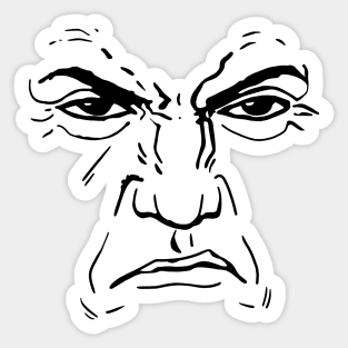 Frank Castle's Face Sticker
